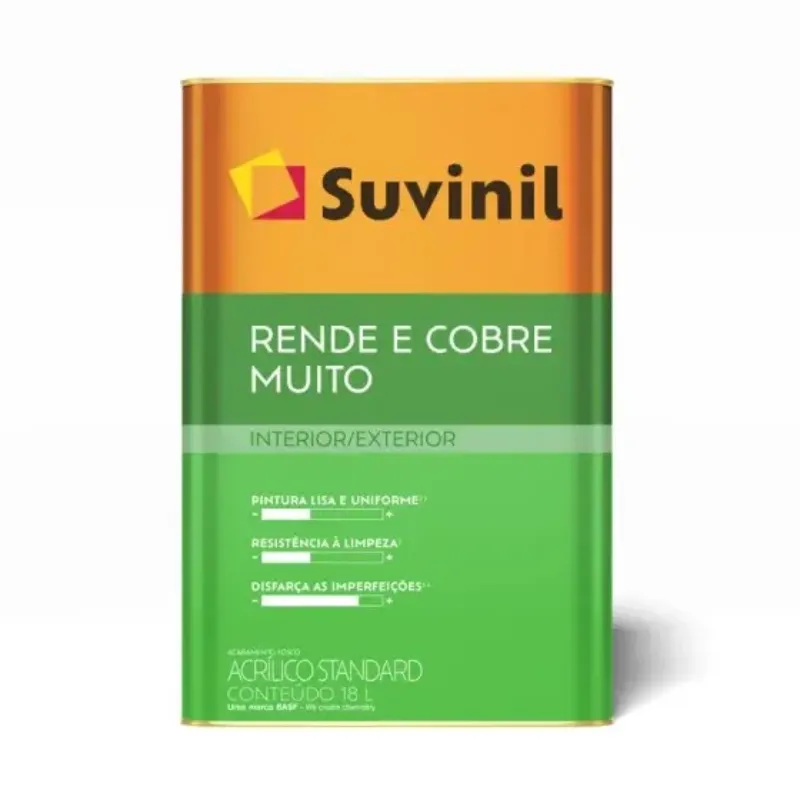 Suvinil Rende E Cobre Muito Cores 16L