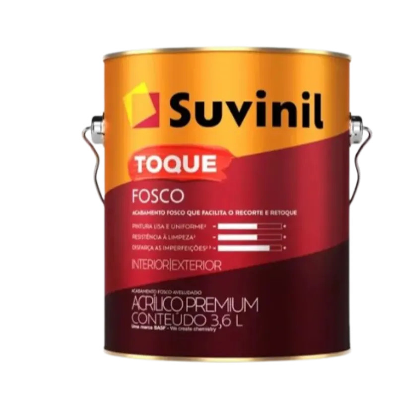 Suvinil Toque Fosco Branco 3,6L