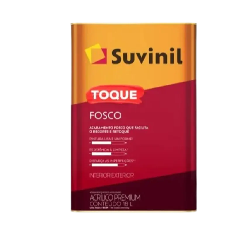 Suvinil Toque Fosco Cores* 18L
