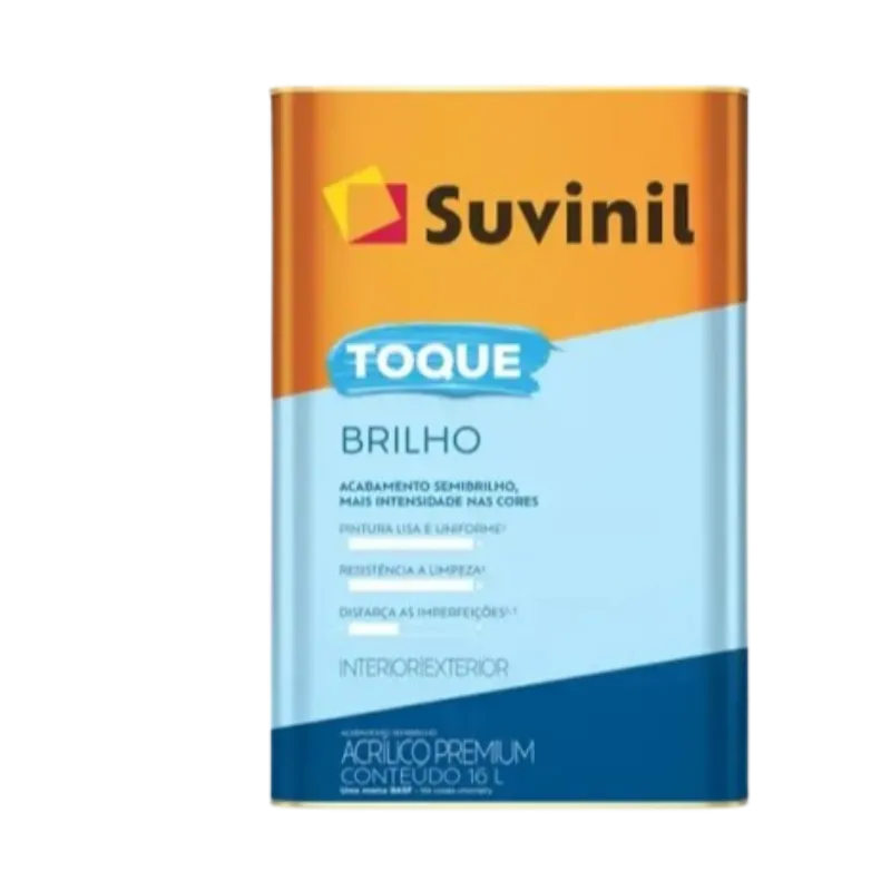 Suvinil Toque Brilho Cores* 16L