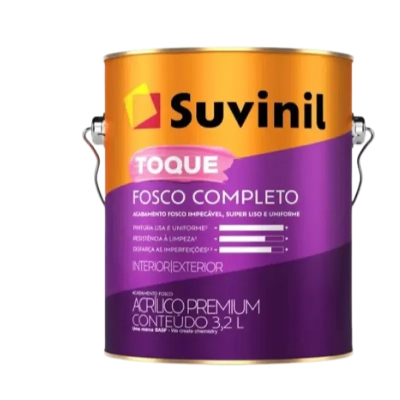 Suvinil Toque Fosco Completo Cores* 3,2L
