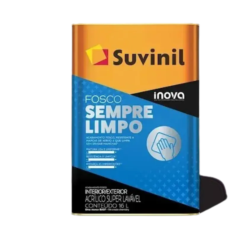Suvinil Fosco Sempre Limpo Cores* 16L