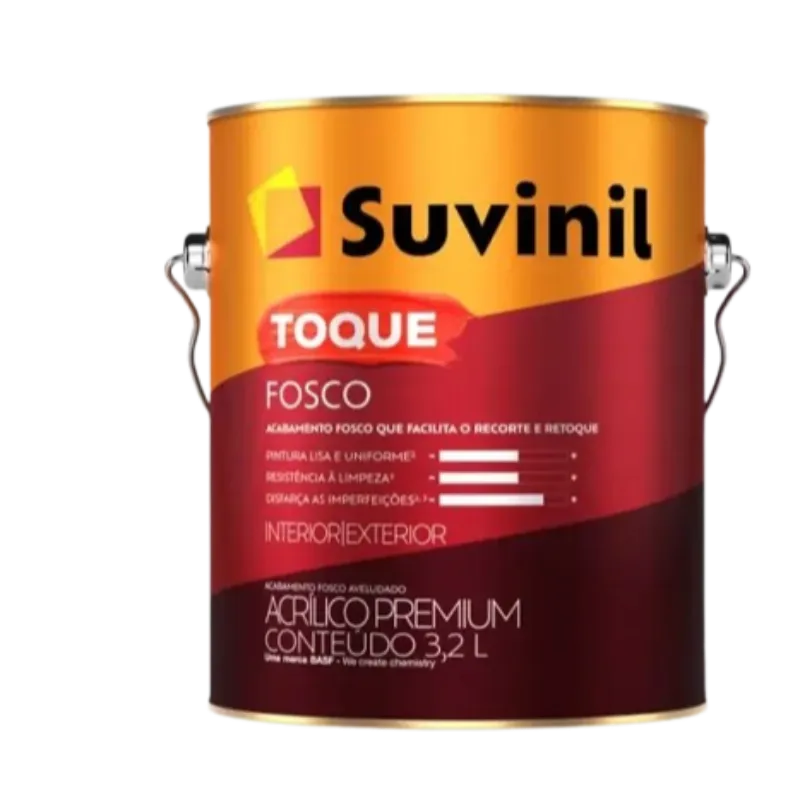 Suvinil Toque Fosco Cores* 3,2L
